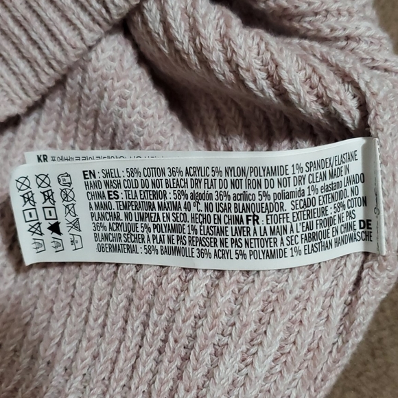 Ne With Tag Women's Forever 21 Crop High Neck Knit Tank Top Medium - Picture 3 of 4